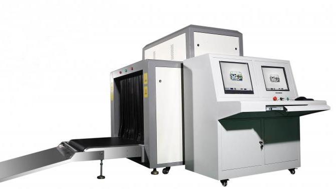 天眼智能安檢機(jī)自動(dòng)報(bào)警檢出違禁物品